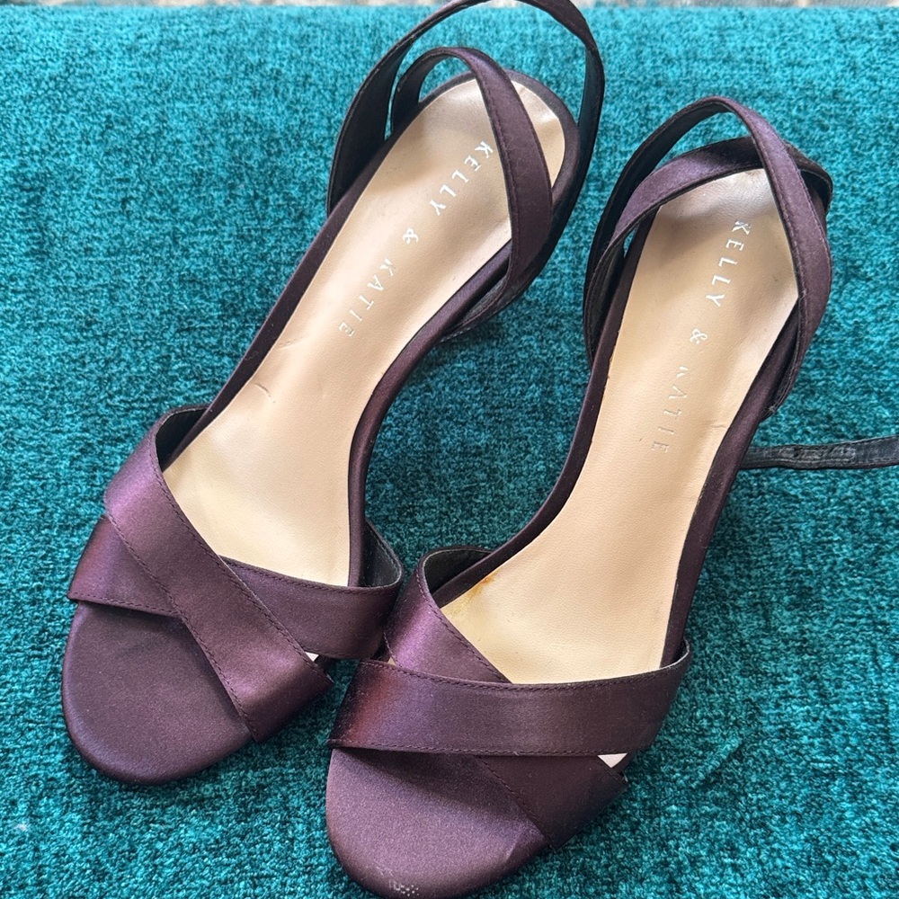 Kelly & Katie Dark Purple Heels